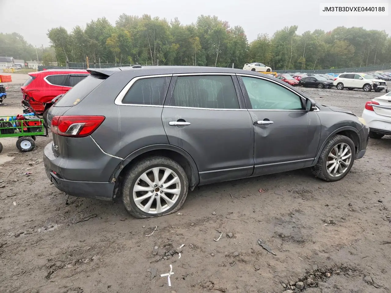 2014 MAZDA CX-9 VIN JM3TB3DVXE0440188 — фото 3