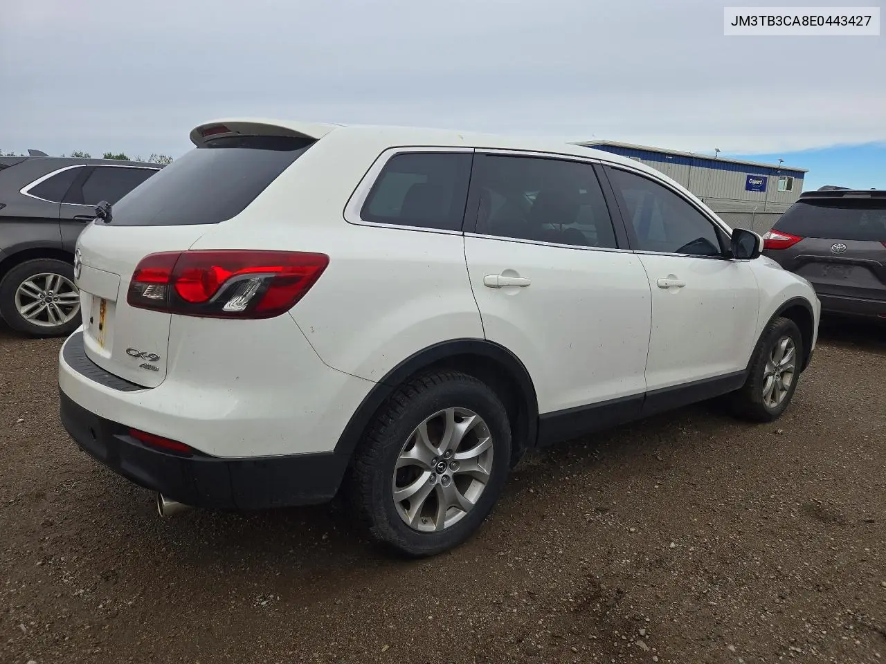 2014 MAZDA CX-9 VIN JM3TB3CA8E0443427 — фото 3
