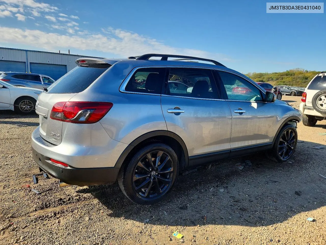 2014 MAZDA CX-9 VIN JM3TB3DA3E0431040 — фото 3