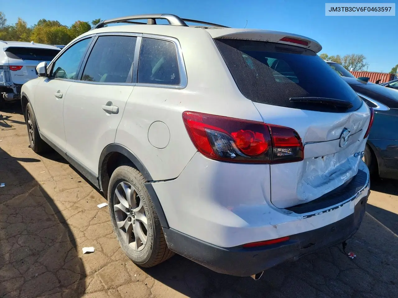 2015 MAZDA CX-9 VIN JM3TB3CV6F0463597 — фото 2
