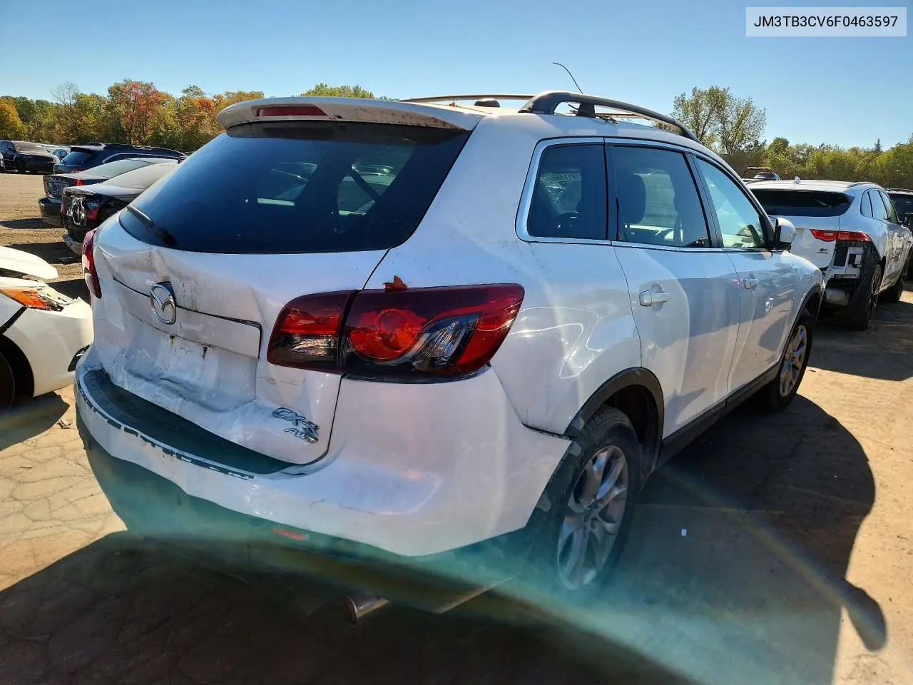 2015 MAZDA CX-9 VIN JM3TB3CV6F0463597 — фото 3