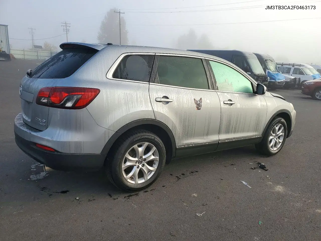 2015 MAZDA CX-9 VIN JM3TB3CA2F0463173 — фото 3