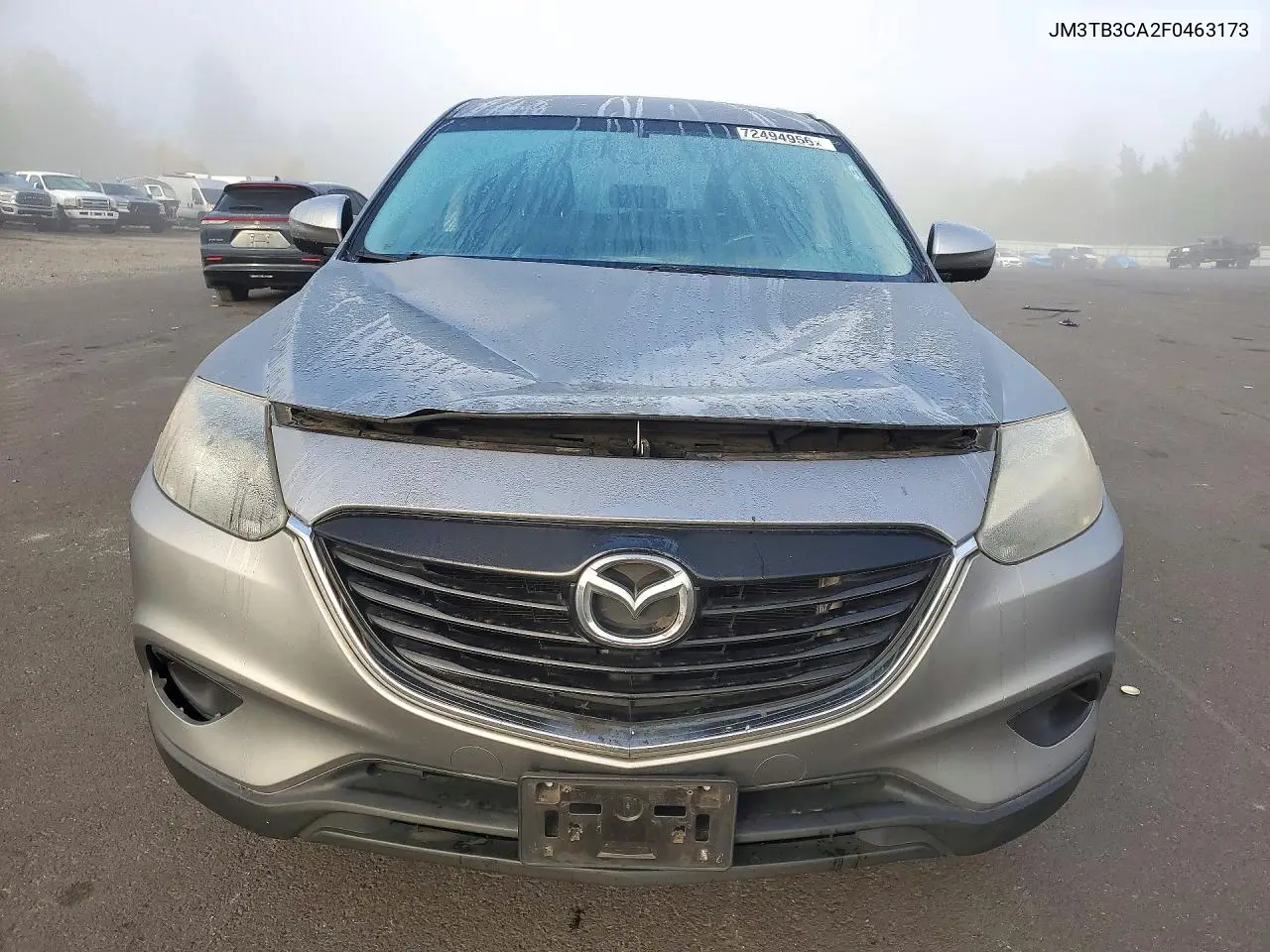 2015 MAZDA CX-9 VIN JM3TB3CA2F0463173 — фото 5