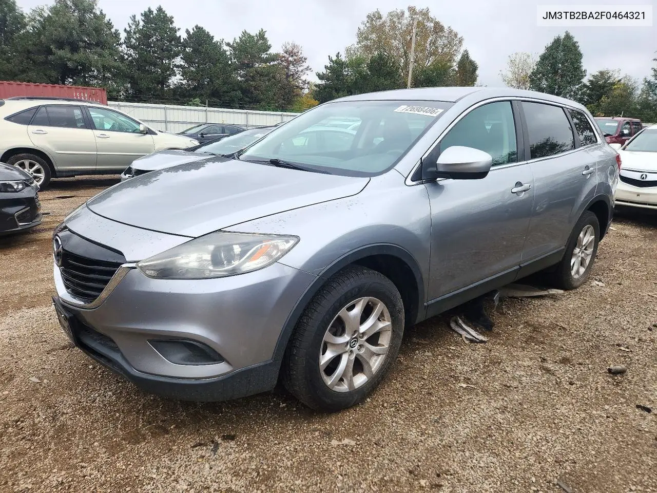 MAZDA CX-9 2015, VIN JM3TB2BA2F0464321