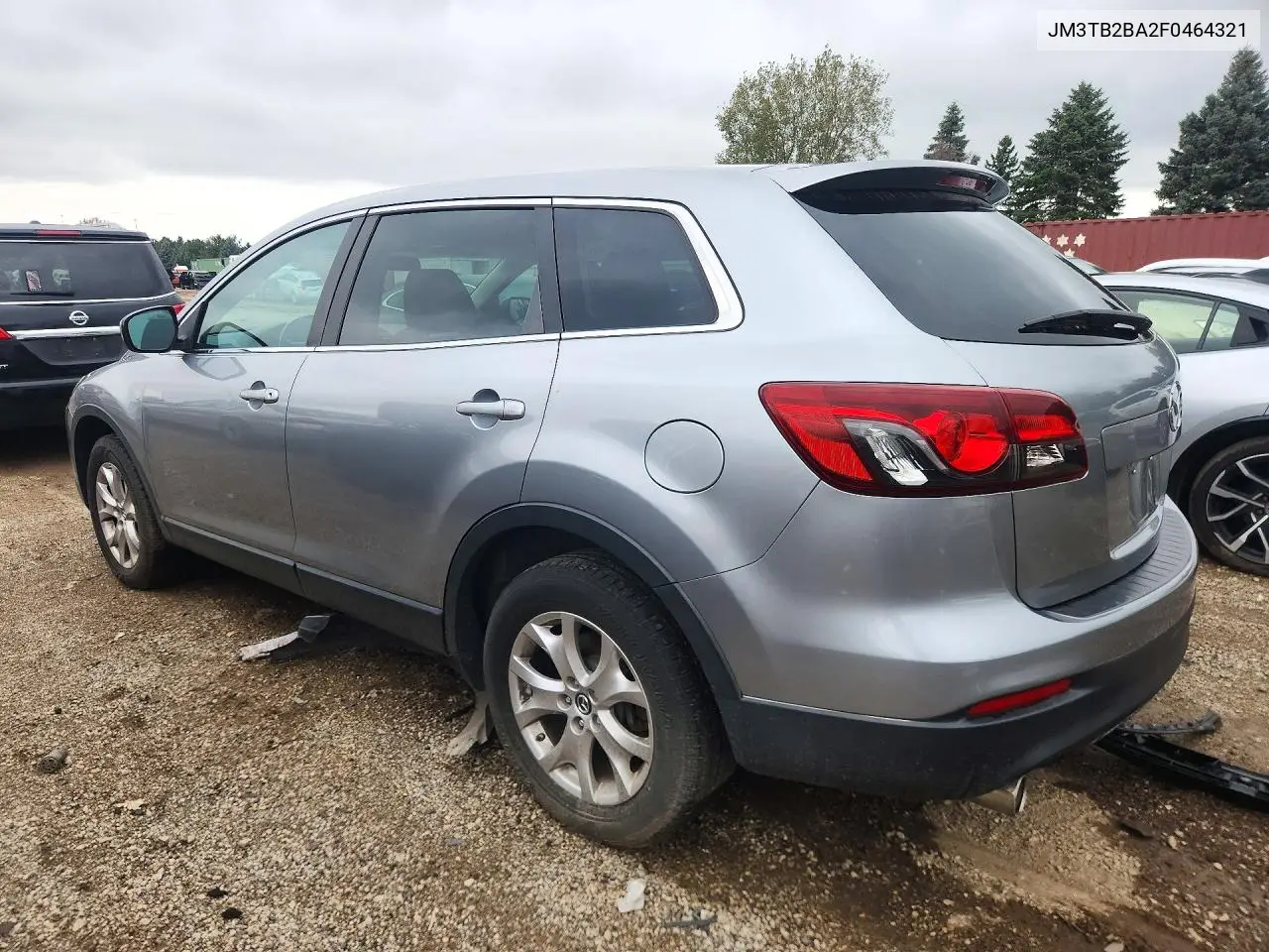 2015 MAZDA CX-9 VIN JM3TB2BA2F0464321 — фото 2