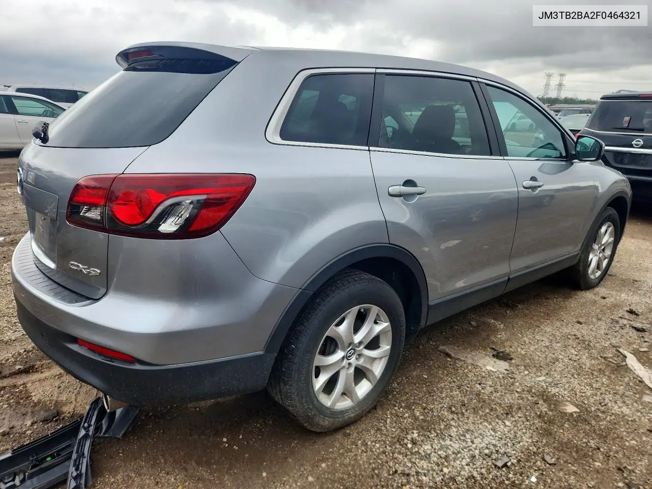 2015 MAZDA CX-9 VIN JM3TB2BA2F0464321 — фото 3