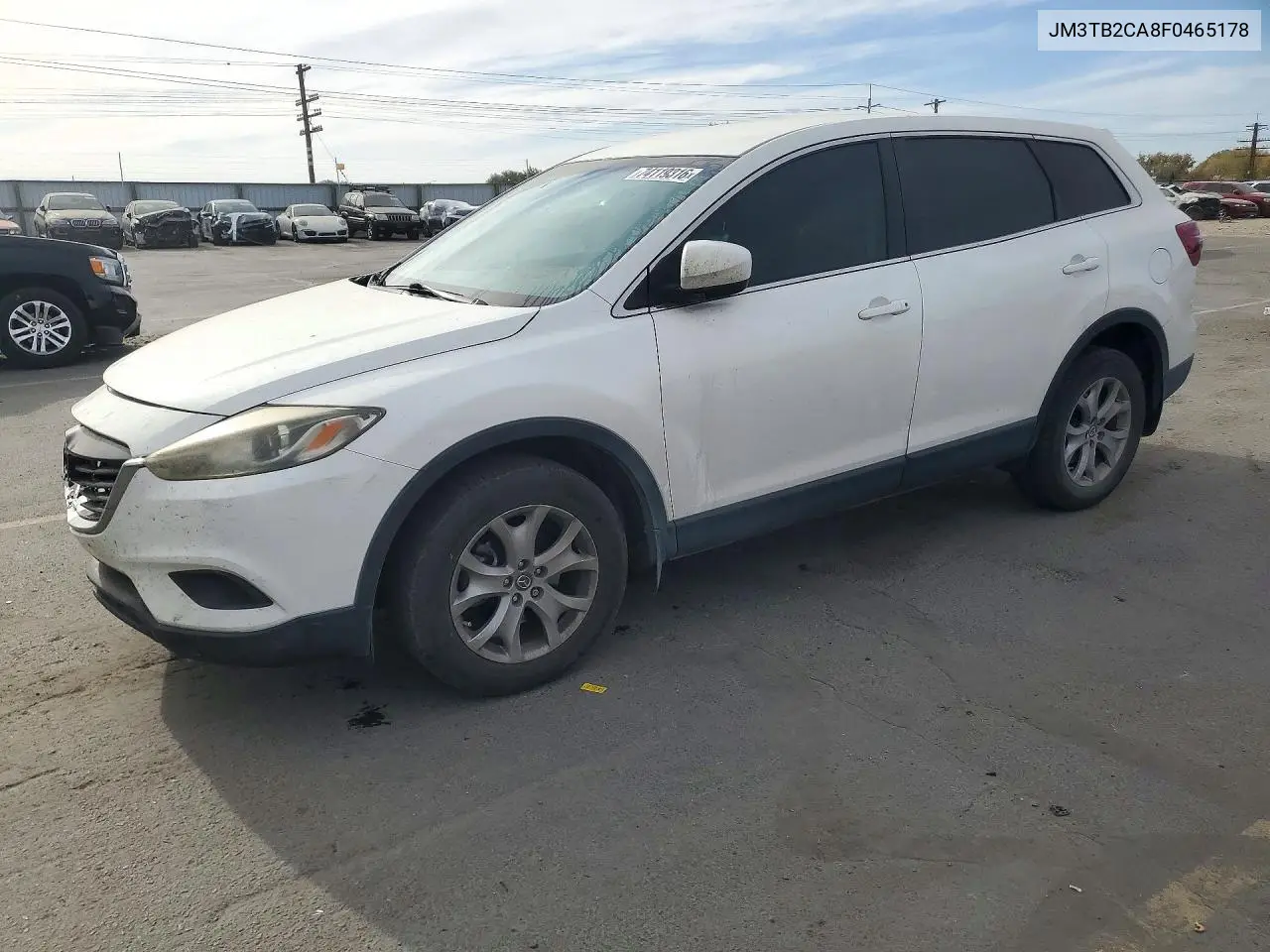 MAZDA CX-9 2015, VIN JM3TB2CA8F0465178