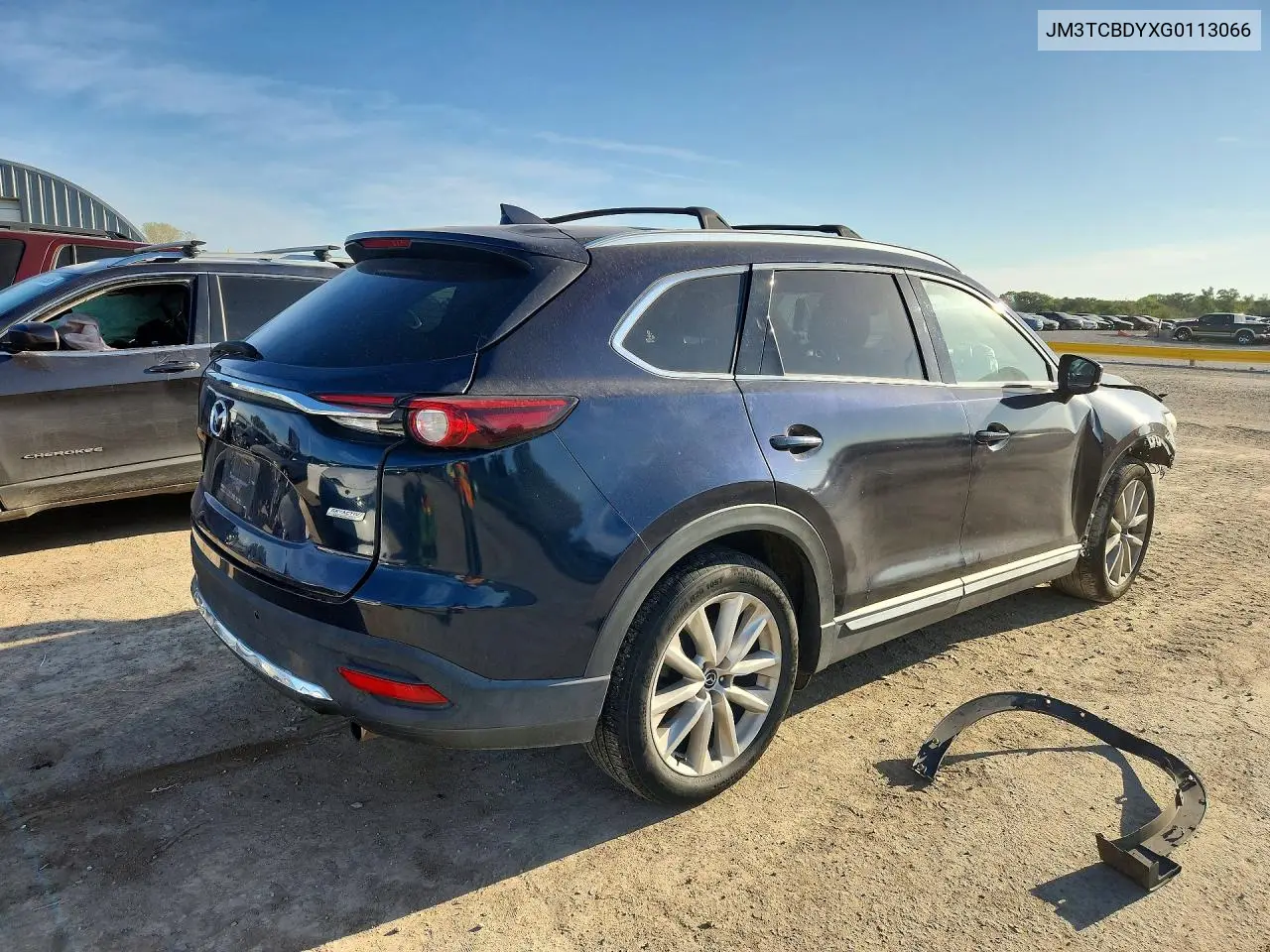 2016 MAZDA CX-9 VIN JM3TCBDYXG0113066 — фото 3