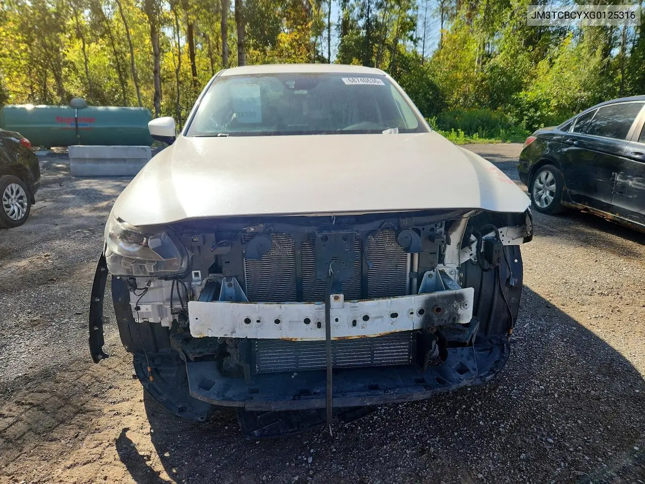 2016 MAZDA CX-9 VIN JM3TCBCYXG0125316 — фото 5