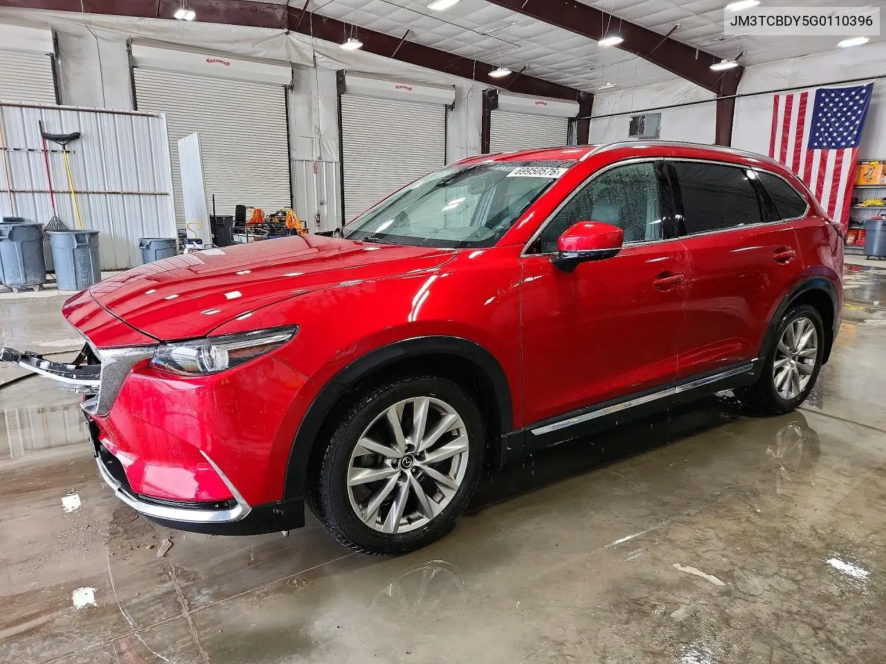 MAZDA CX-9 2016, VIN JM3TCBDY5G0110396