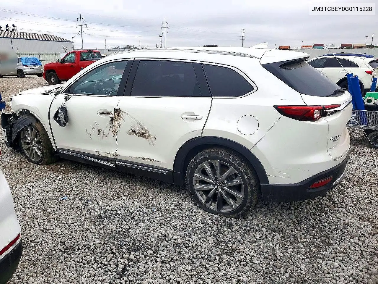 2016 MAZDA CX-9 VIN JM3TCBEY0G0115228 — фото 2