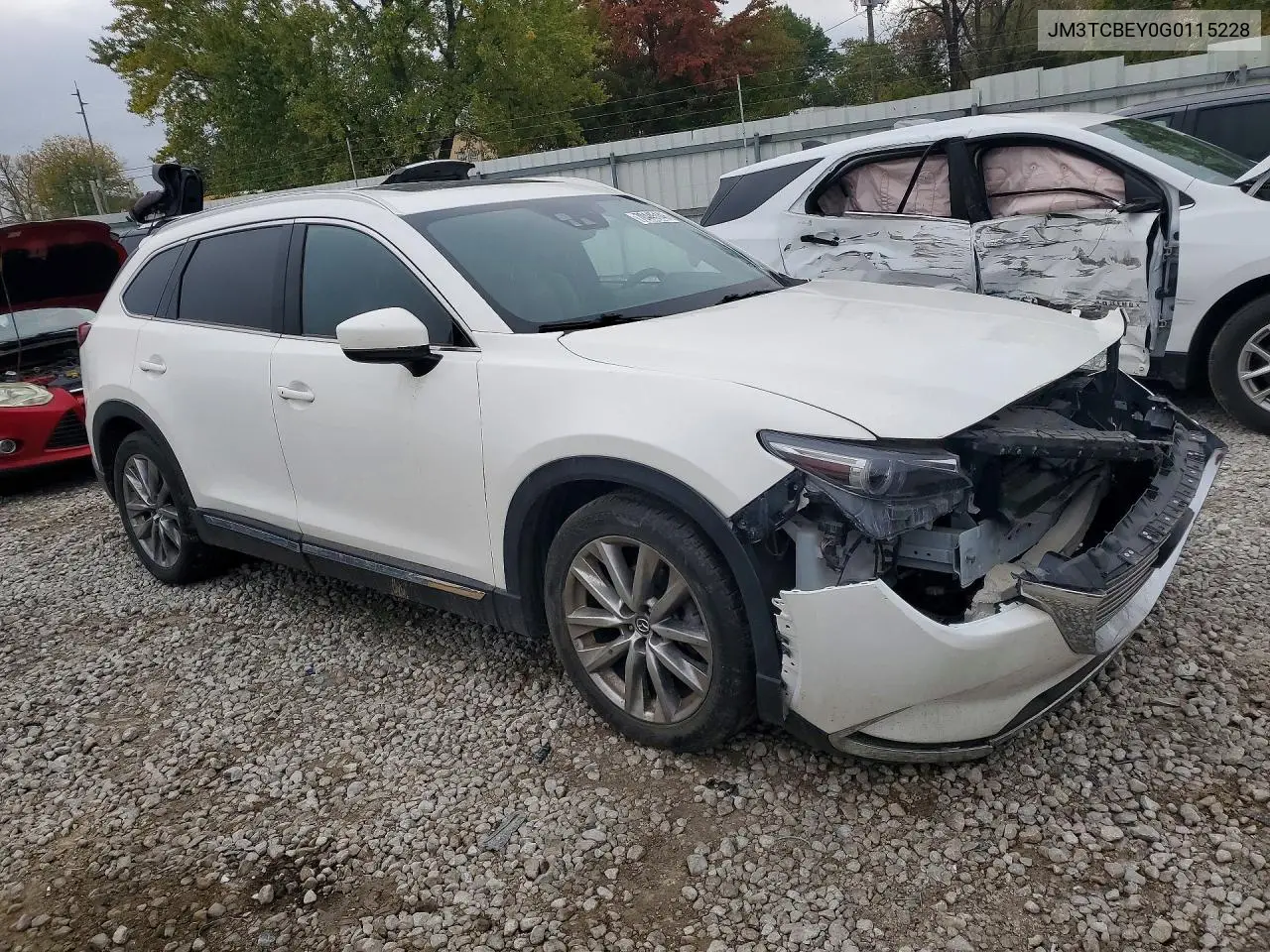 2016 MAZDA CX-9 VIN JM3TCBEY0G0115228 — фото 4