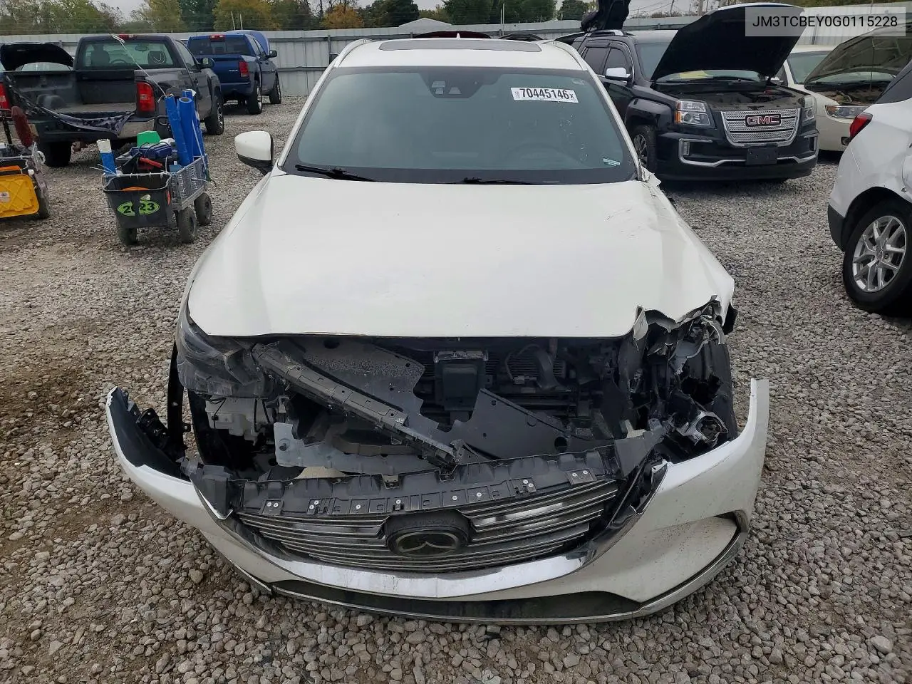 2016 MAZDA CX-9 VIN JM3TCBEY0G0115228 — фото 5