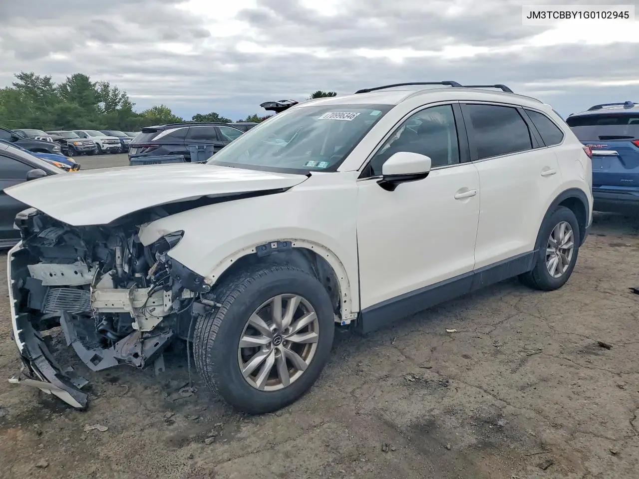 MAZDA CX-9 2016, VIN JM3TCBBY1G0102945