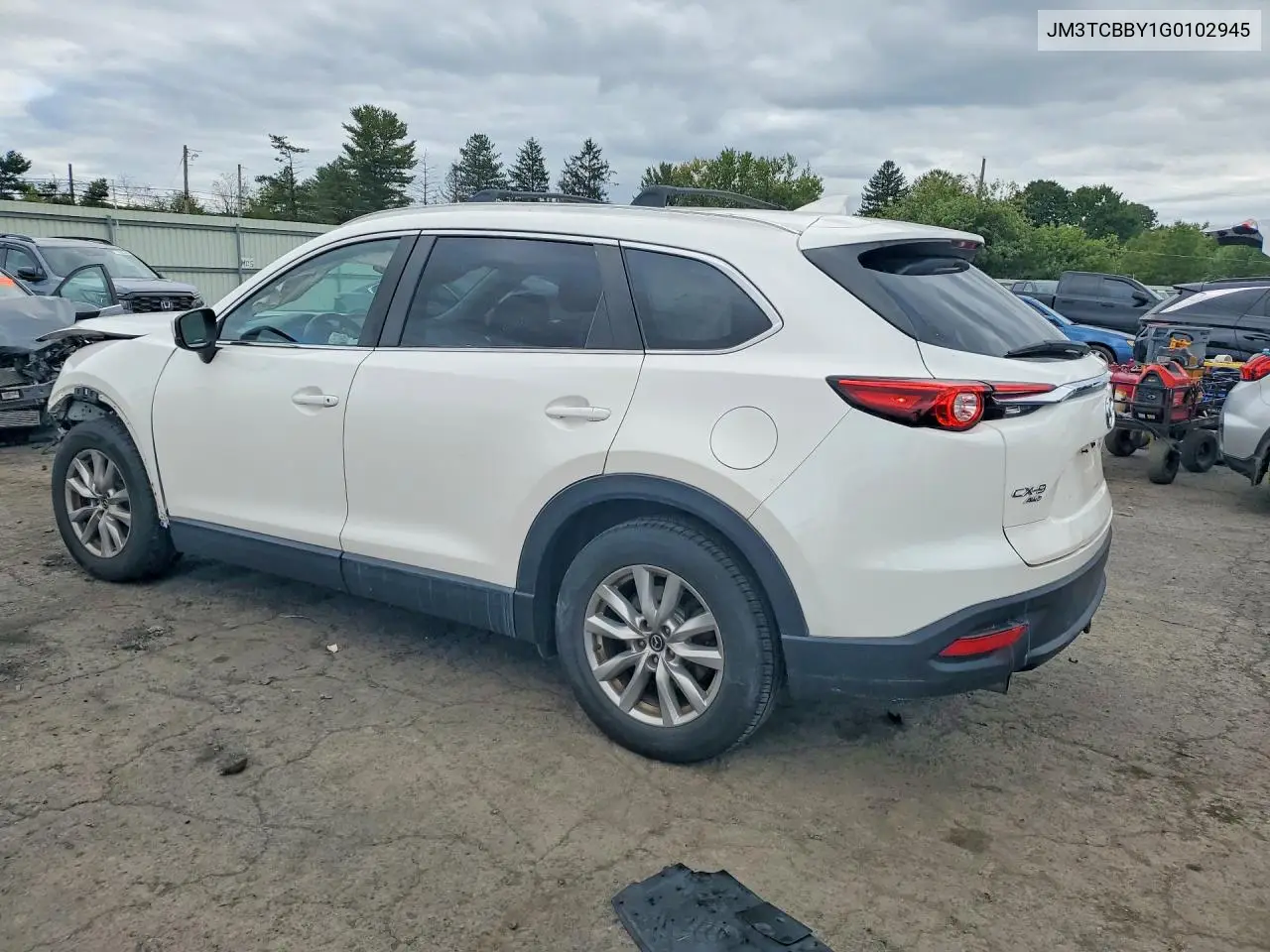2016 MAZDA CX-9 VIN JM3TCBBY1G0102945 — фото 2