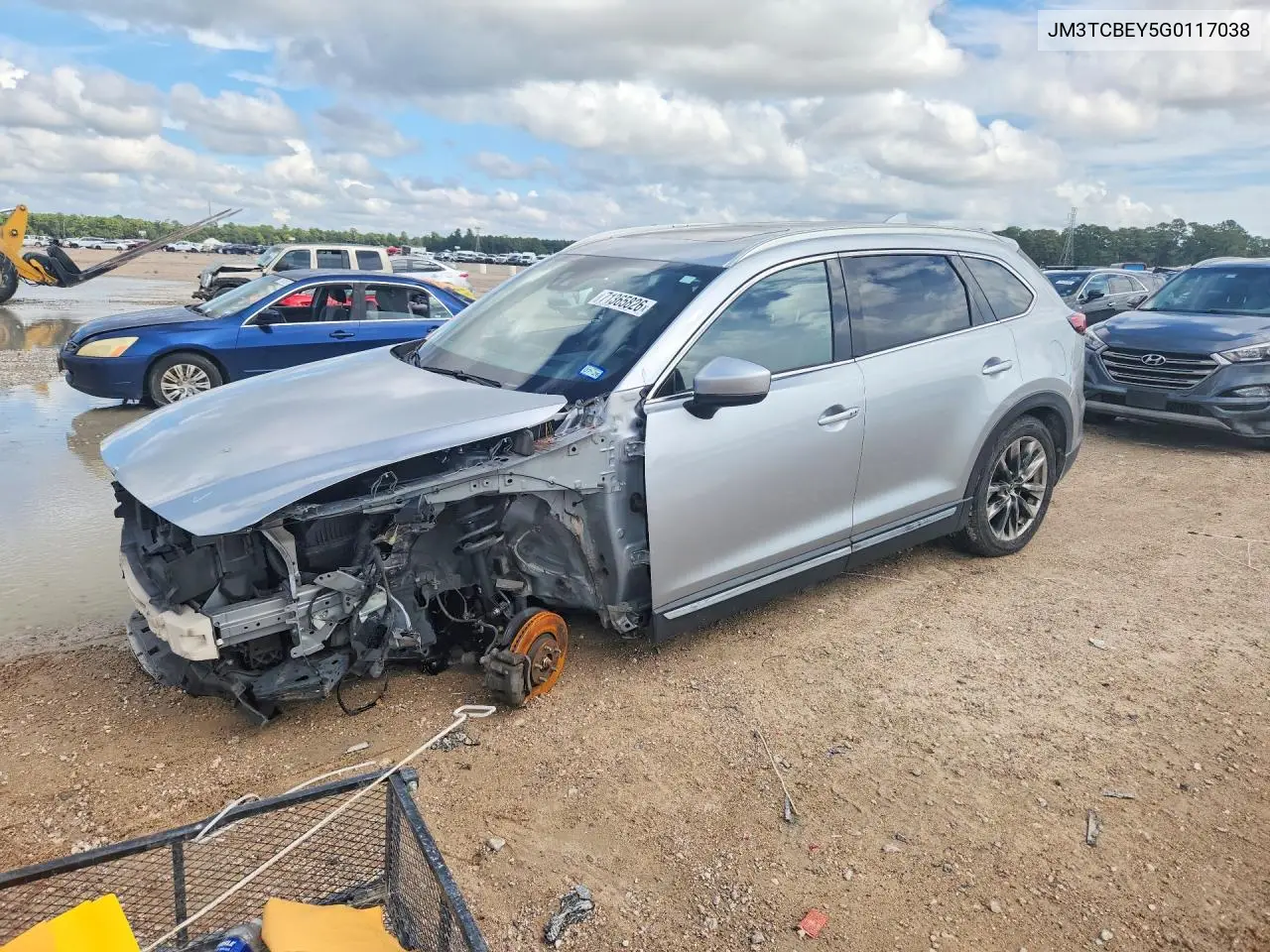 MAZDA CX-9 2016, VIN JM3TCBEY5G0117038