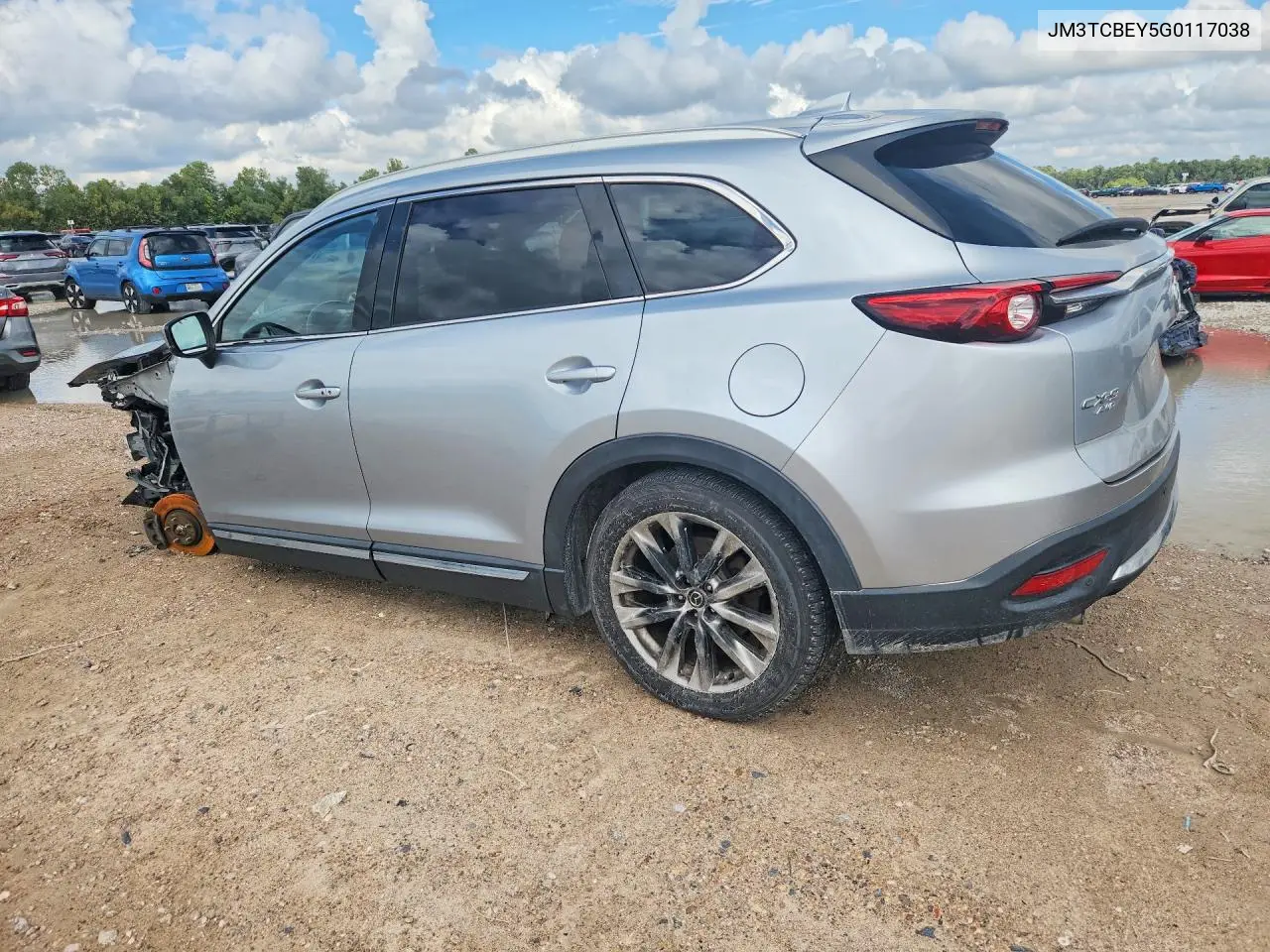 2016 MAZDA CX-9 VIN JM3TCBEY5G0117038 — фото 2