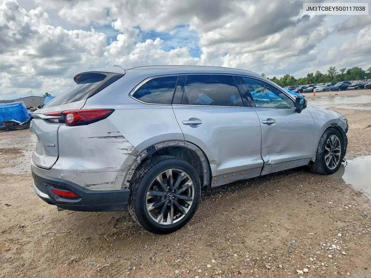 2016 MAZDA CX-9 VIN JM3TCBEY5G0117038 — фото 3