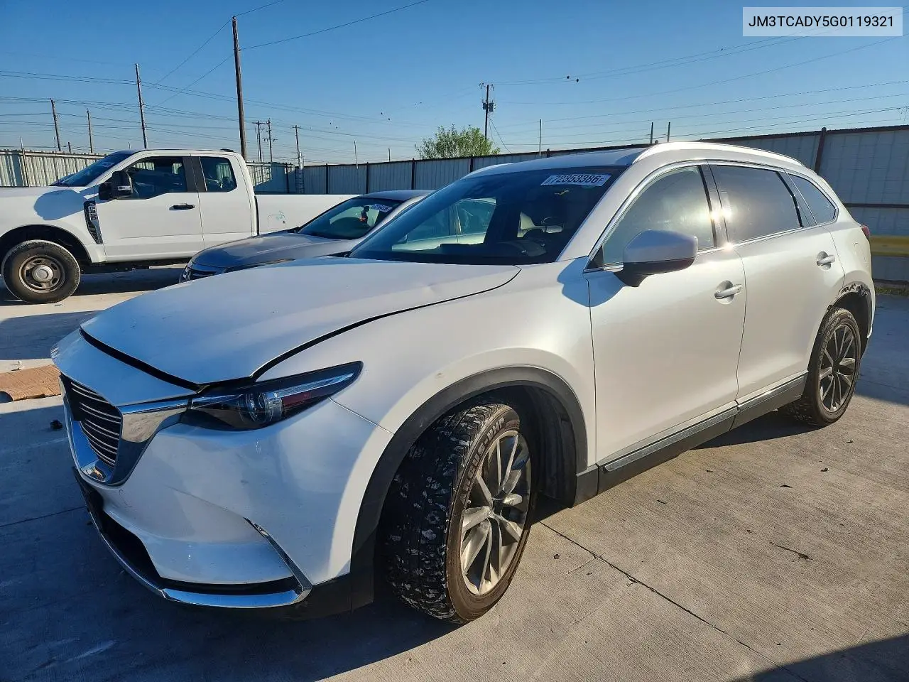 MAZDA CX-9 2016, VIN JM3TCADY5G0119321