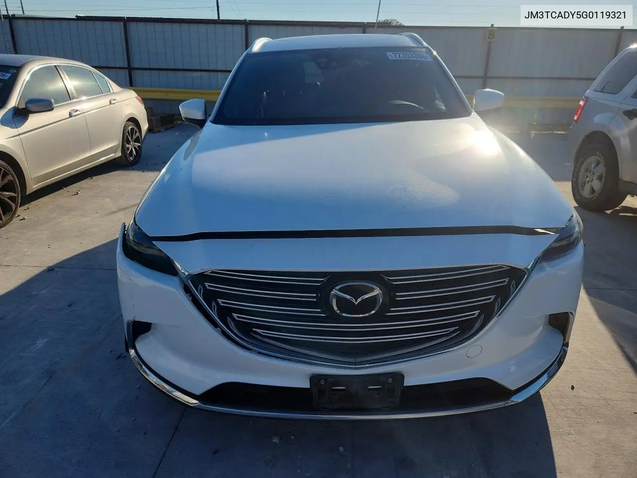 2016 MAZDA CX-9 VIN JM3TCADY5G0119321 — фото 5