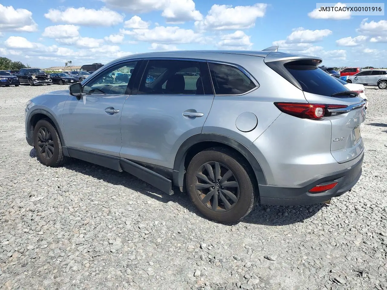 2016 MAZDA CX-9 VIN JM3TCACYXG0101916 — фото 2