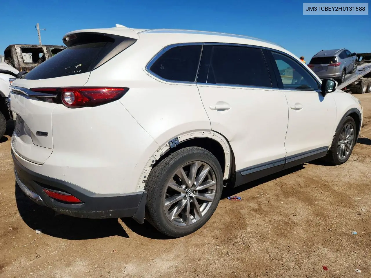 2017 MAZDA CX-9 VIN JM3TCBEY2H0131688 — фото 3