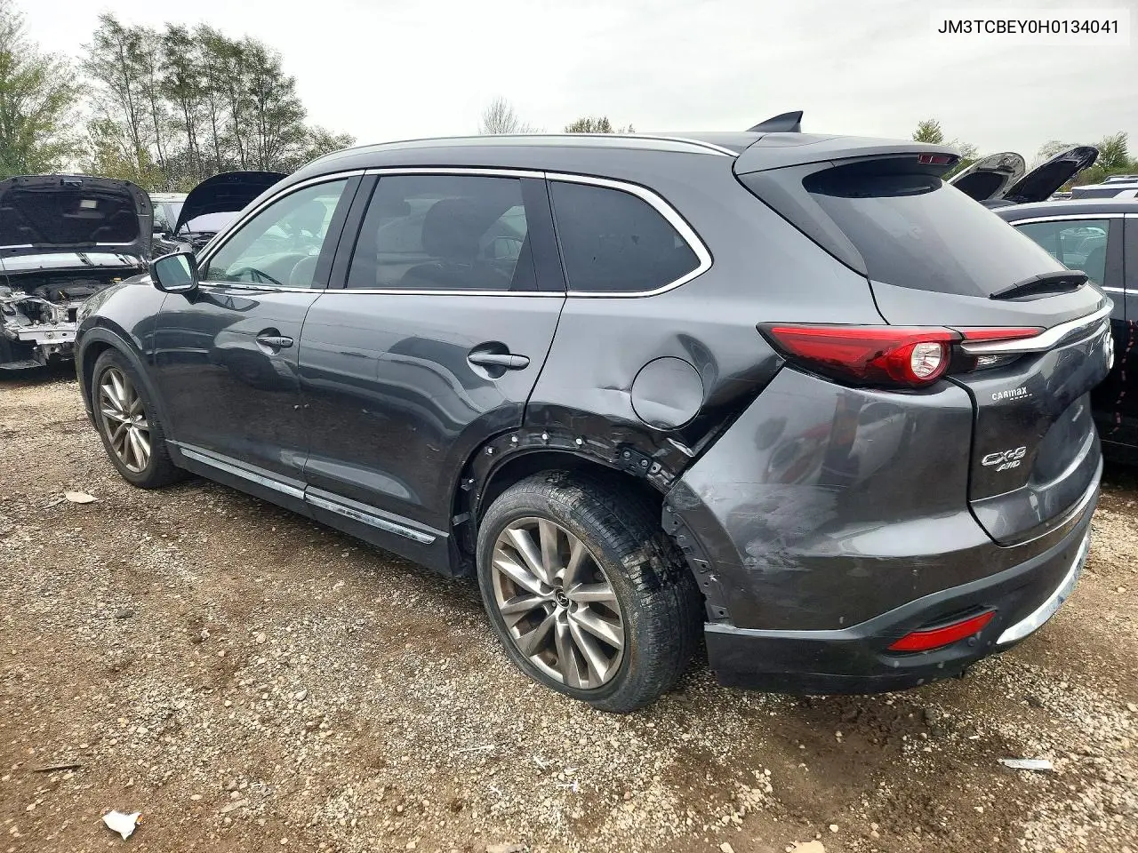 2017 MAZDA CX-9 VIN JM3TCBEY0H0134041 — фото 2