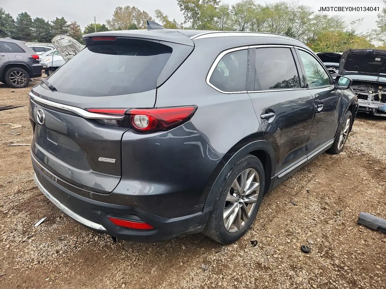 2017 MAZDA CX-9 VIN JM3TCBEY0H0134041 — фото 3