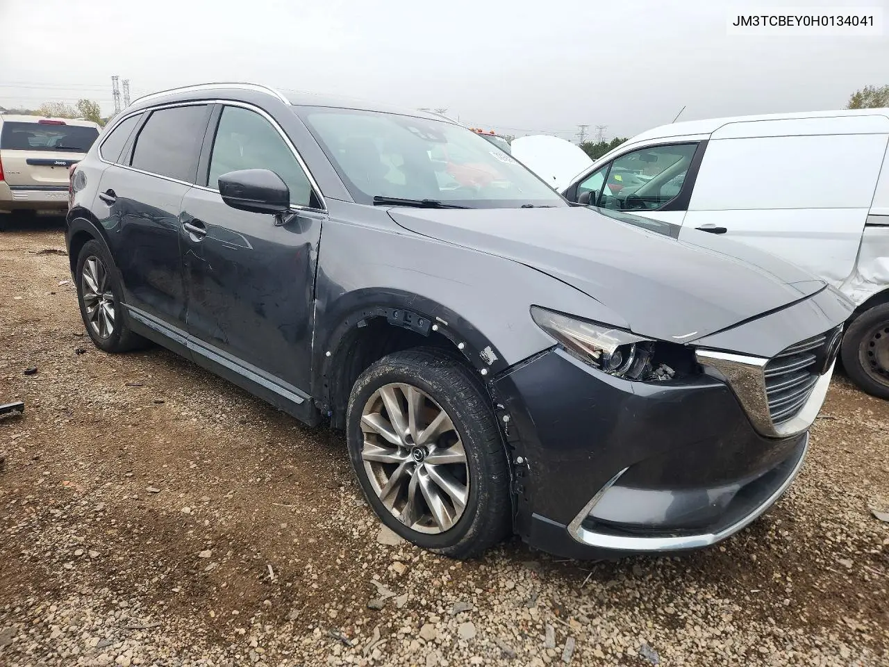 2017 MAZDA CX-9 VIN JM3TCBEY0H0134041 — фото 4