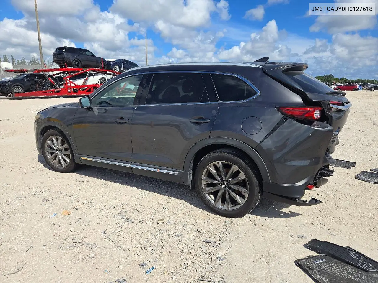 2017 MAZDA CX-9 VIN JM3TCADY0H0127618 — фото 2