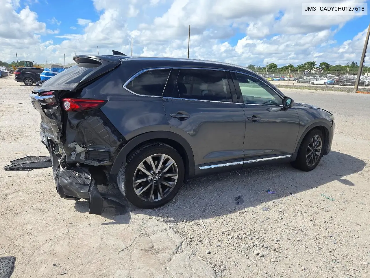 2017 MAZDA CX-9 VIN JM3TCADY0H0127618 — фото 3