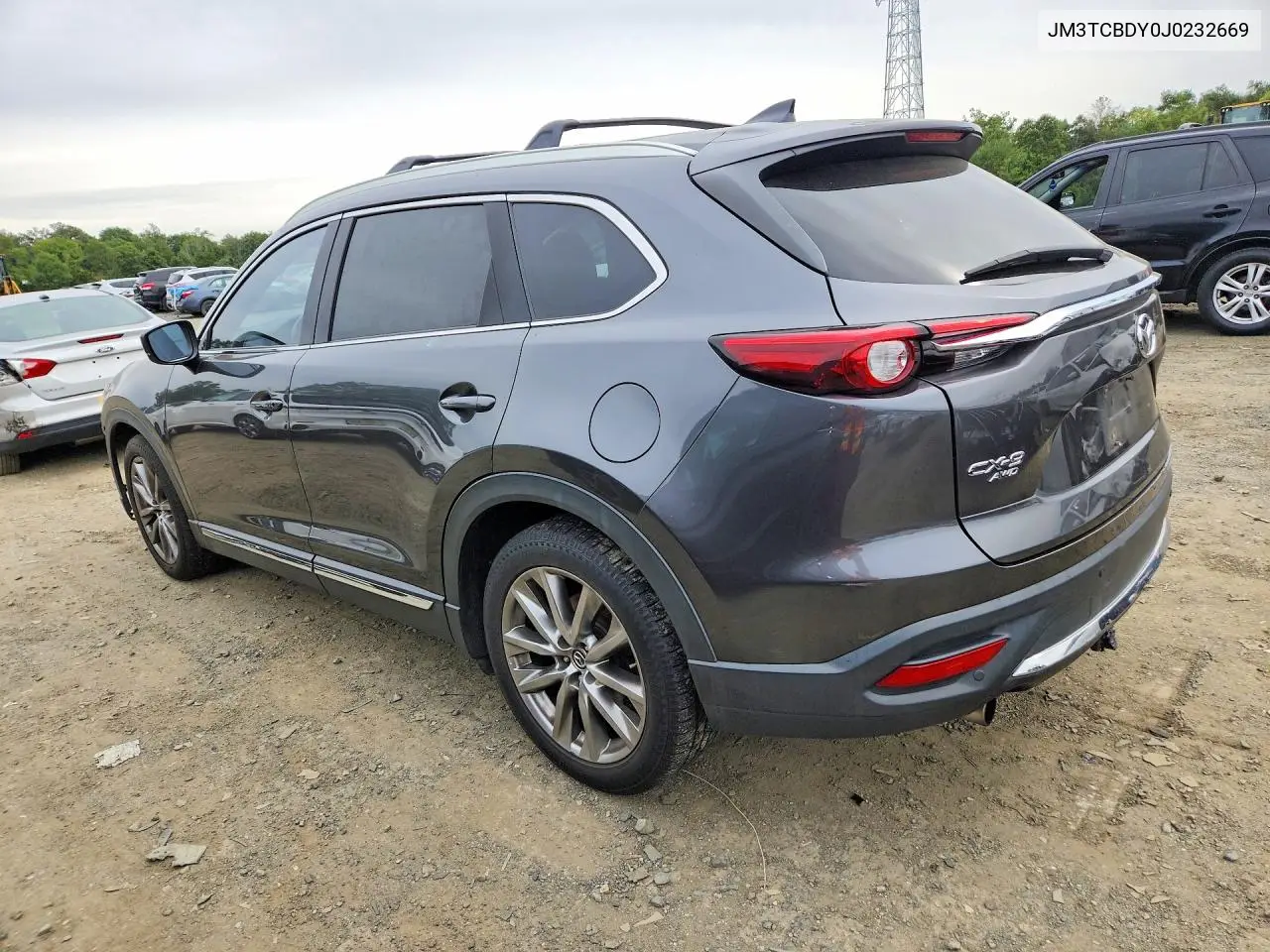 2018 MAZDA CX-9 VIN JM3TCBDY0J0232669 — фото 2