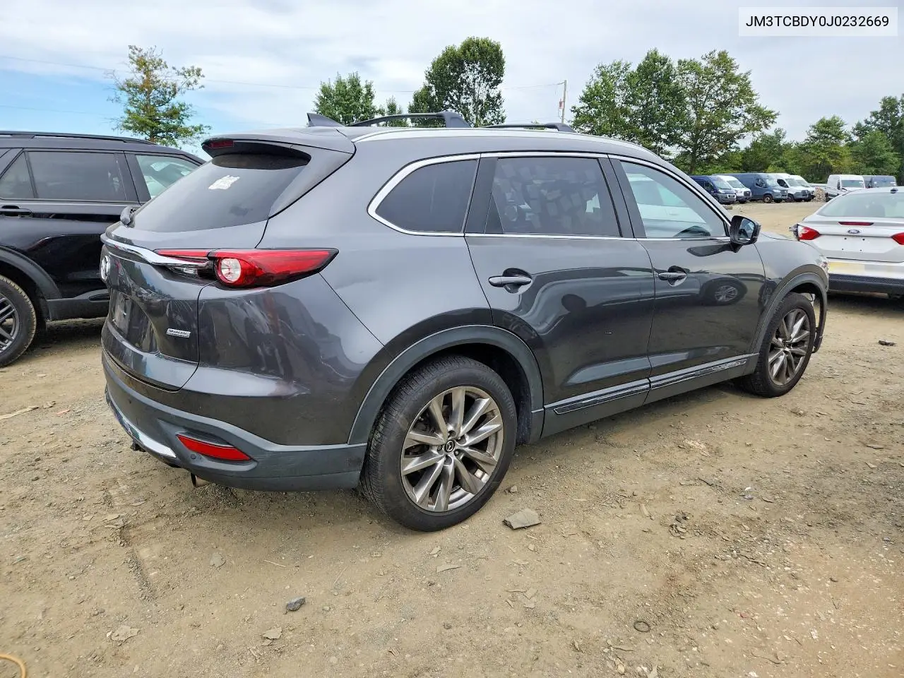 2018 MAZDA CX-9 VIN JM3TCBDY0J0232669 — фото 3