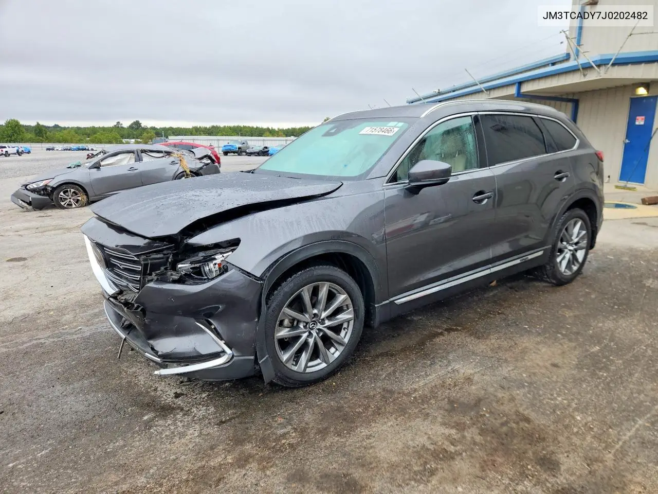 MAZDA CX-9 2018, VIN JM3TCADY7J0202482