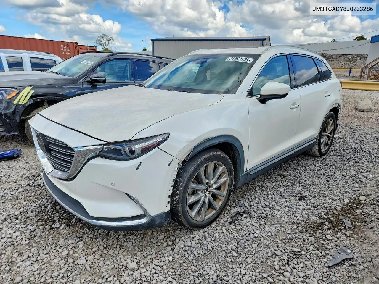 MAZDA CX-9 2018, VIN JM3TCADY8J0233286