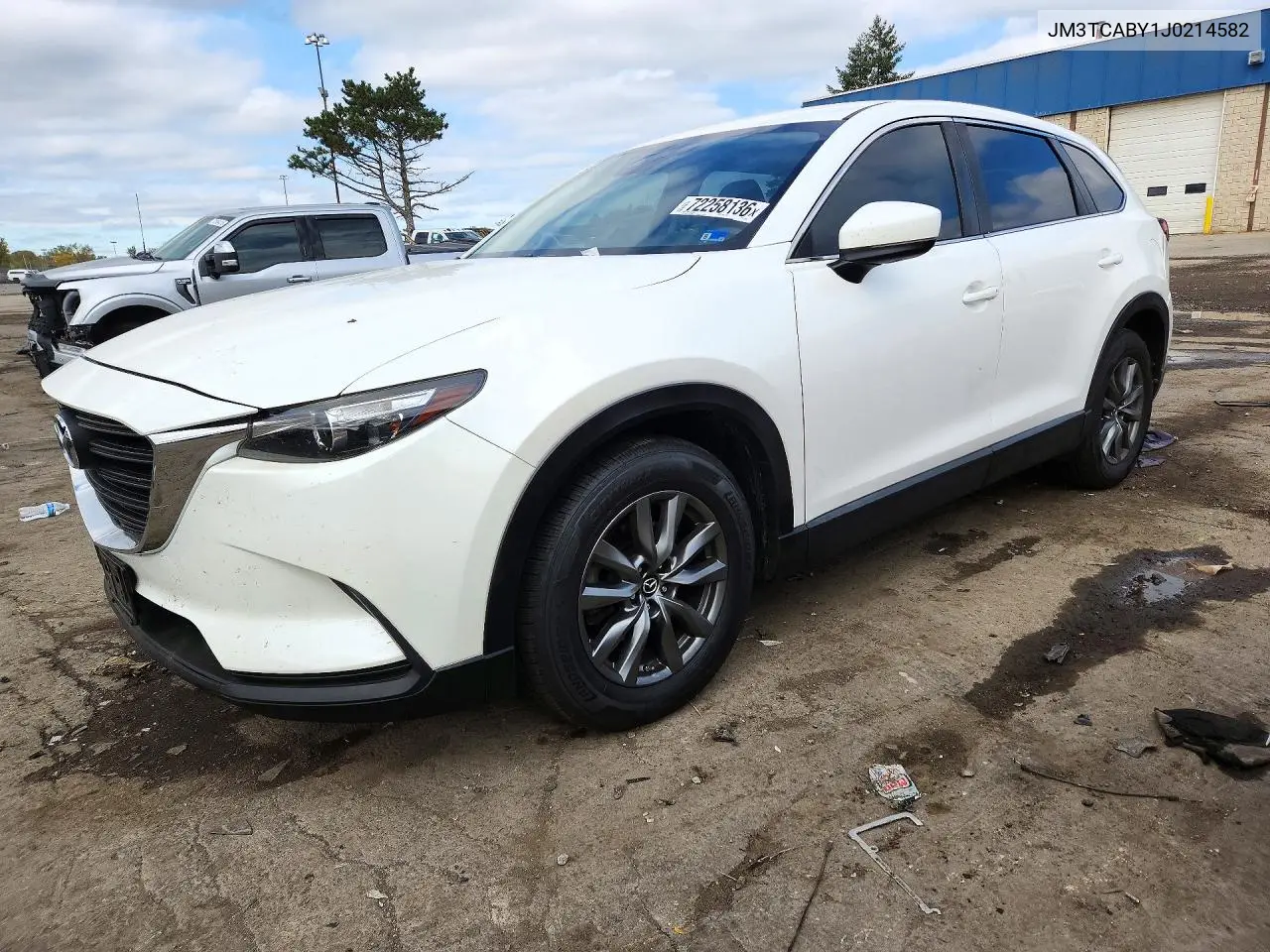 MAZDA CX-9 2018, VIN JM3TCABY1J0214582