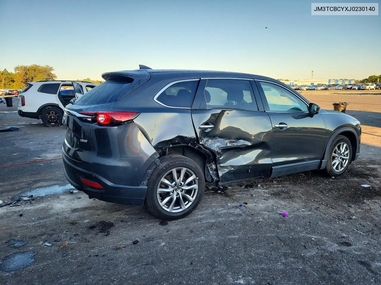 2018 MAZDA CX-9 VIN JM3TCBCYXJ0230140 — фото 3