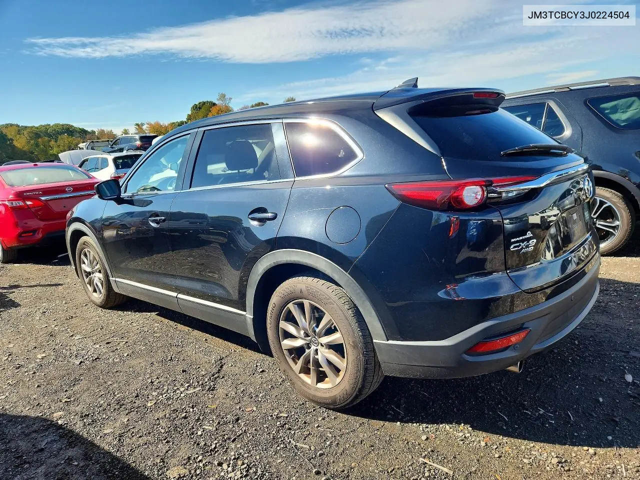 2018 MAZDA CX-9 VIN JM3TCBCY3J0224504 — фото 2