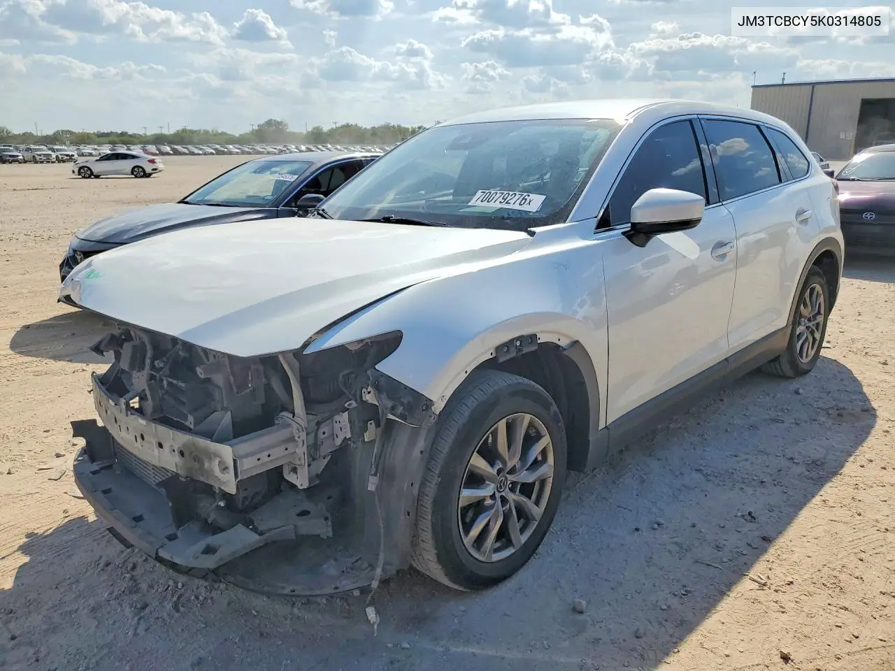 MAZDA CX-9 2019, VIN JM3TCBCY5K0314805