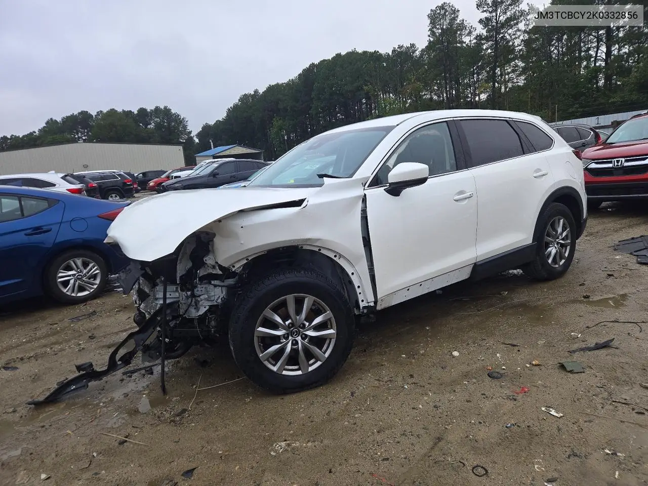 MAZDA CX-9 2019, VIN JM3TCBCY2K0332856