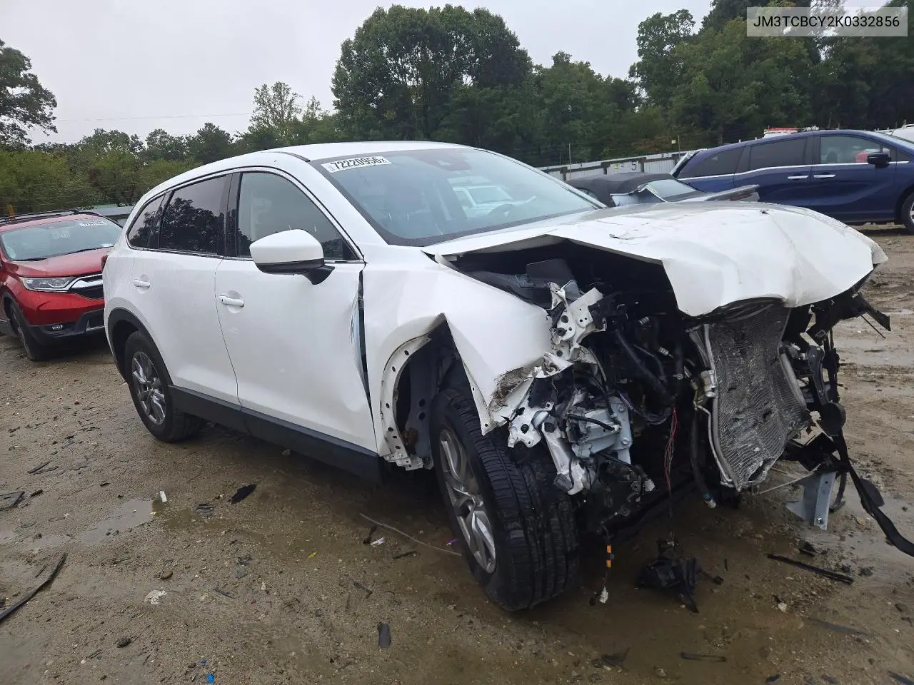 2019 MAZDA CX-9 VIN JM3TCBCY2K0332856 — фото 4