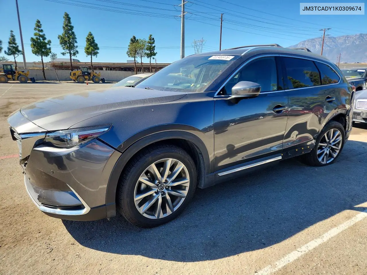 MAZDA CX-9 2019, VIN JM3TCADY1K0309674