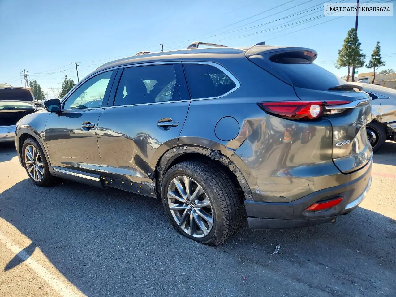 2019 MAZDA CX-9 VIN JM3TCADY1K0309674 — фото 2