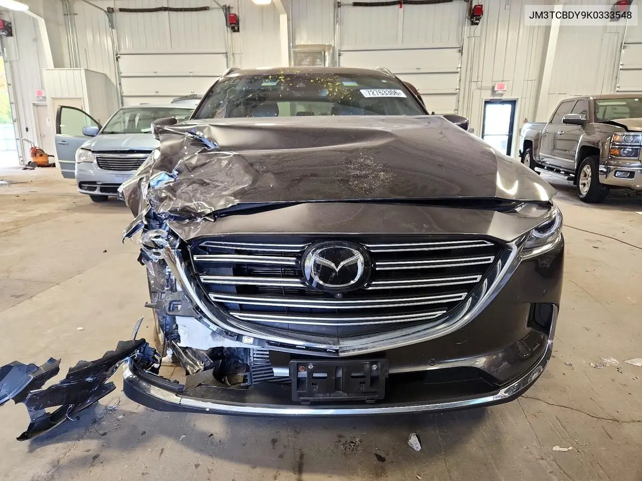 2019 MAZDA CX-9 VIN JM3TCBDY9K0333548 — фото 5