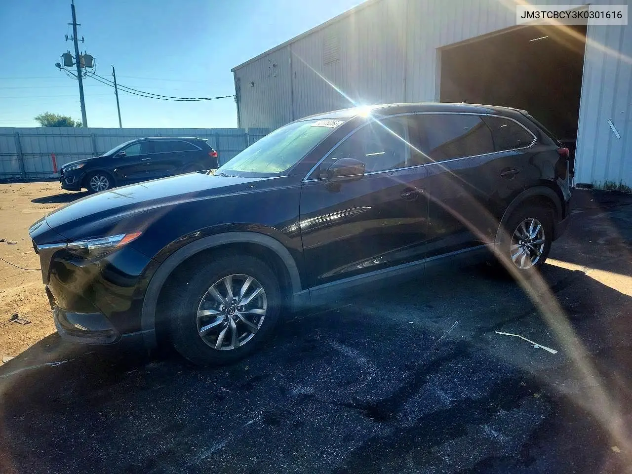 MAZDA CX-9 2019, VIN JM3TCBCY3K0301616