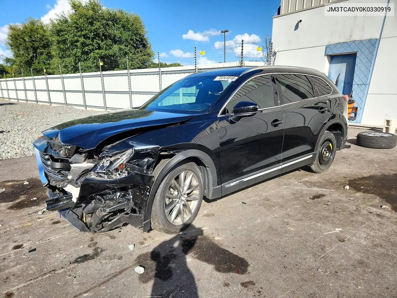 MAZDA CX-9 2019, VIN JM3TCADY0K0330919