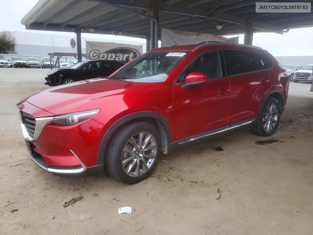 MAZDA CX-9 2020, VIN JM3TCBDY2L0418183