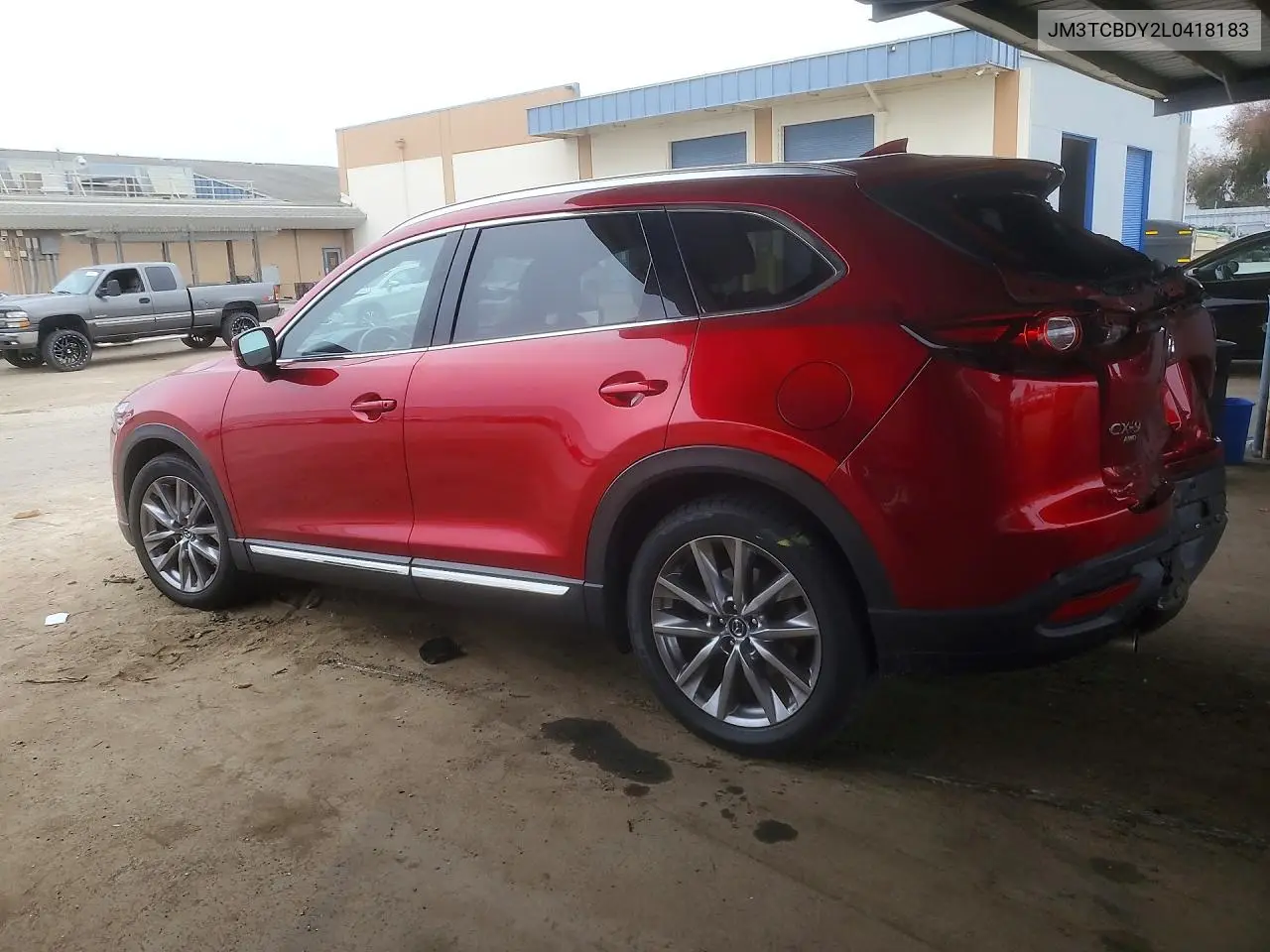 2020 MAZDA CX-9 VIN JM3TCBDY2L0418183 — фото 2