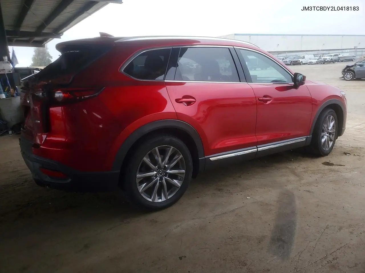 2020 MAZDA CX-9 VIN JM3TCBDY2L0418183 — фото 3