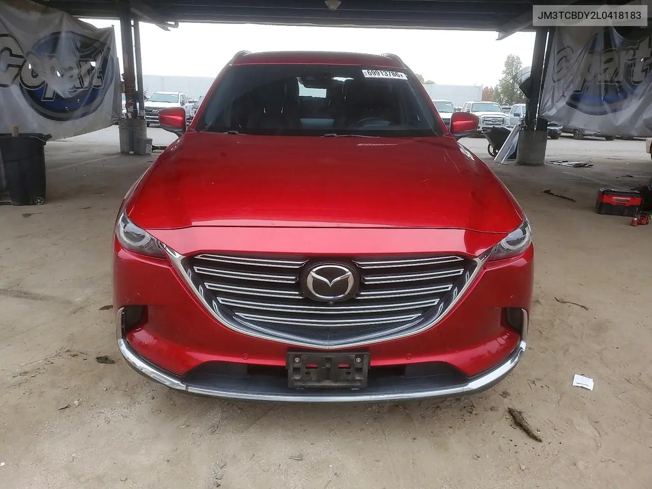2020 MAZDA CX-9 VIN JM3TCBDY2L0418183 — фото 5